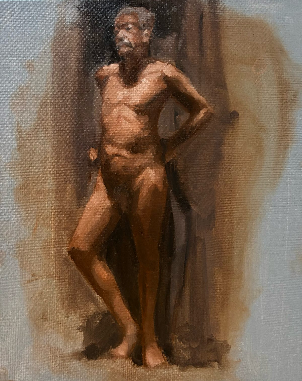 2 Full-Body Oil Gestures, front