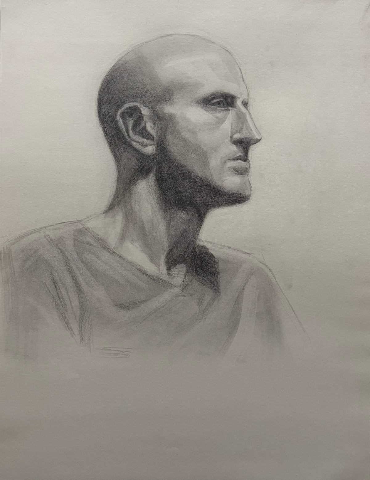 Graphite Portrait Study